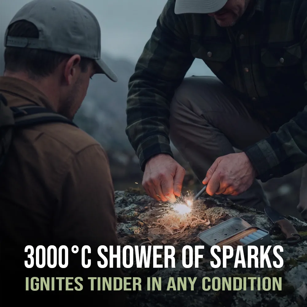 Molten Sparks at 3,000°C